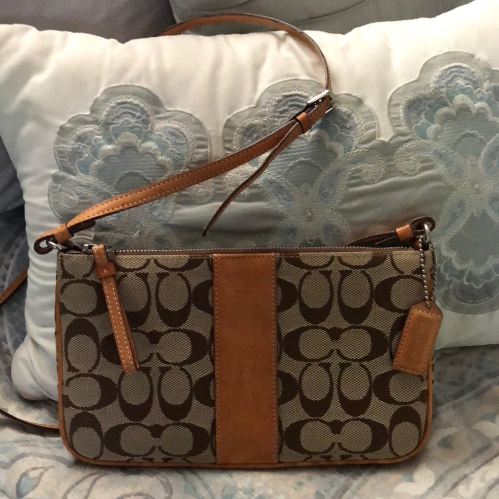 Coach cross-body bag. EUC!